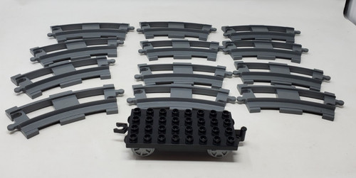 Lego duplo train track curved - lego,