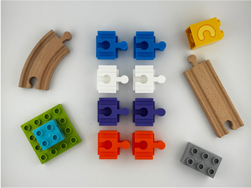 Lego duplo wooden train - lego,