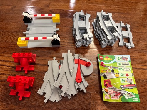 Lego duplo 10882 train tracks - lego,