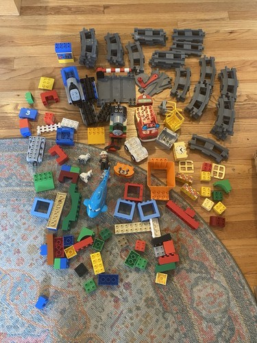 Lego duplo train track - lego,
