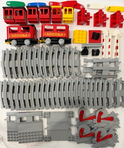 Lego duplo train - lego, tracks