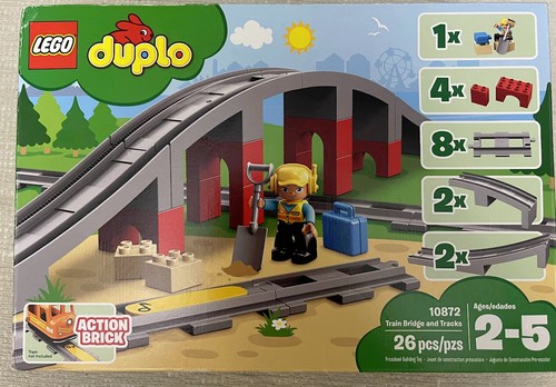 Lego duplo train bridge and - lego,