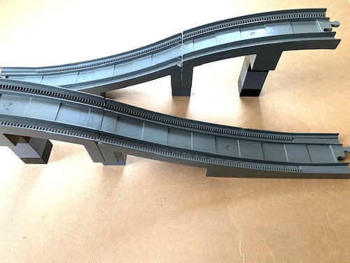 Lego duplo train track bridge - track,
