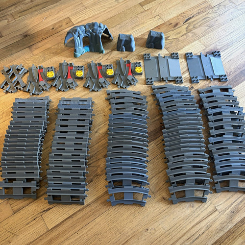 Lego duplo train track - duplo,